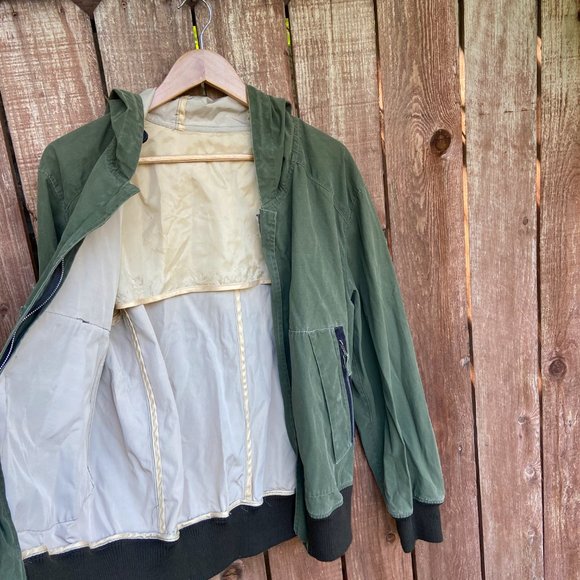 Ace Rivington Airlines Alaska Hooded Outdoor Jacket Size L - Picture 3 of 4